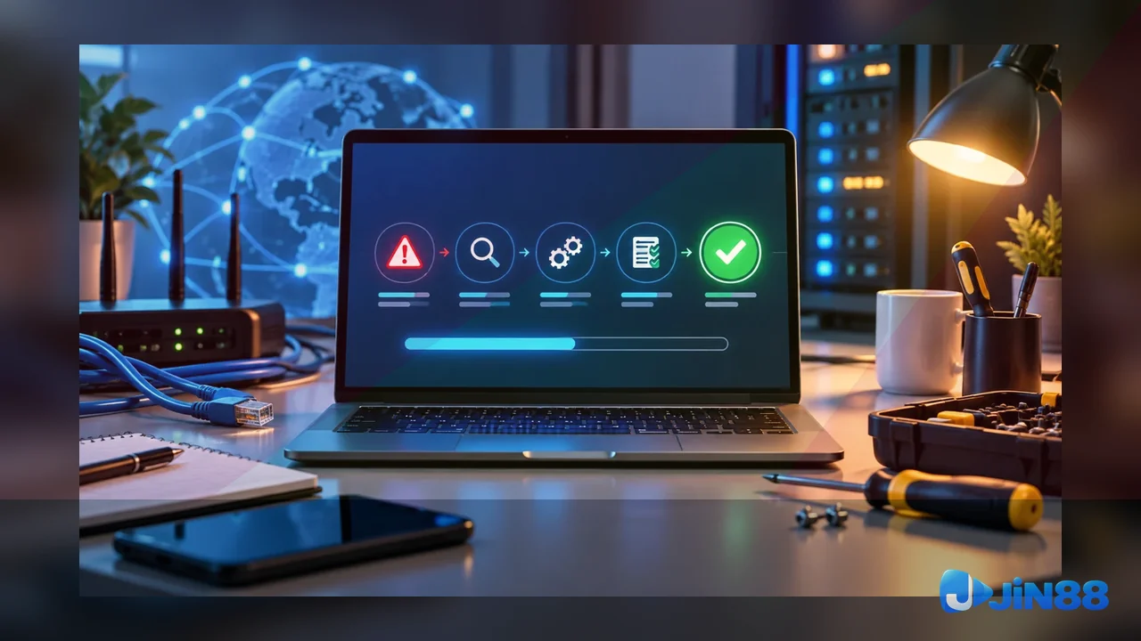 Danh sách kiểm tra Login trước khi tiếp tục – phiếu xử lý trên máy tính cho người muốn tự kiểm tra